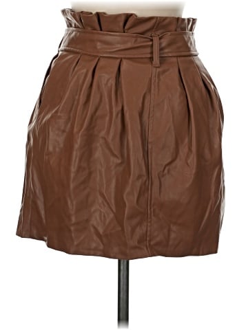 Do & Be Faux Leather Skirt (view 2)