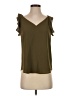 Vince Camuto Brown Sleeveless Blouse Size XS - photo 1