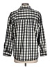 Downeast 100% Cotton Checkered-gingham Gray Long Sleeve Button-Down Shirt Size L - photo 2