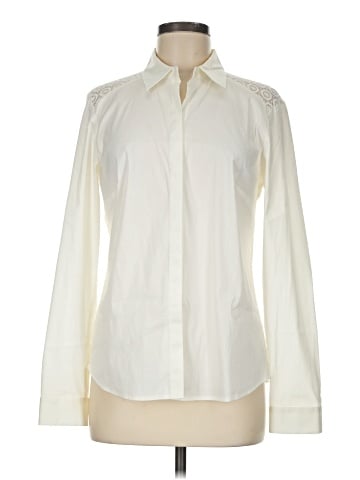 Ann Taylor Long Sleeve Blouse (view 1)