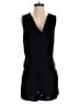 Drew 100% Polyester Solid Black Romper Size S - photo 1