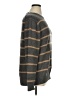 St. John's Bay 100% Cotton Stripes Gray Pullover Sweater Size XL - photo 4