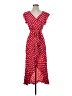 Grecerelle Polka Dots Red Casual Dress Size S - photo 1