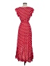 Grecerelle Polka Dots Red Casual Dress Size S - photo 2