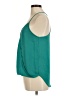 Lily White Teal Sleeveless Blouse Size M - photo 5