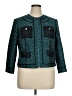 Doncaster Collection Tweed Teal Jacket Size 16 - photo 1