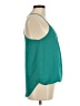 Lily White Teal Sleeveless Blouse Size M - photo 4
