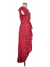 Grecerelle Polka Dots Red Casual Dress Size S - photo 4