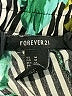 Forever 21 100% Polyester Tropical Green Casual Pants Size M - photo 7