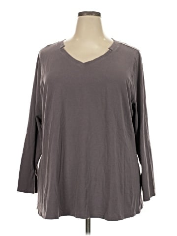 Belle By Kim Gravel 3/4 Sleeve T-Shirt (view 1)