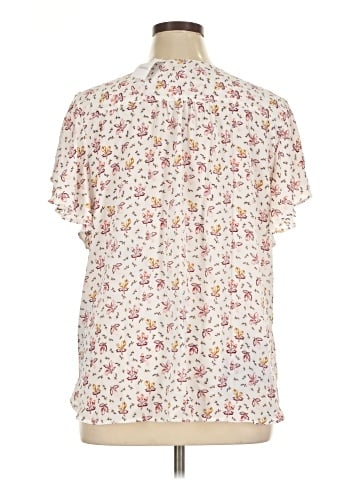 Ann Taylor LOFT Short Sleeve Blouse (view 2)
