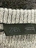 Zara Tweed Gray Pullover Sweater Size M - photo 7
