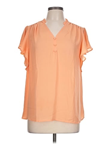 Counterparts Short Sleeve Blouse (view 1)