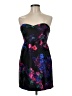 Tibi Floral Black Cocktail Dress Size 6 - photo 1