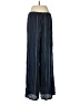 LOFT Beach 100% Rayon Stripes Blue Casual Pants Size M - photo 2