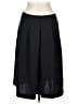 Theory Solid Black Wool Skirt Size 12 - photo 1