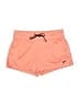 Reebok 100% Polyester Solid Orange Athletic Shorts Size S - photo 1