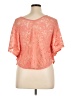 True Freedom 100% Polyester Pink Short Sleeve Blouse Size XL - photo 2