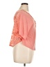True Freedom 100% Polyester Pink Short Sleeve Blouse Size XL - photo 4