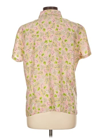 Liz Claiborne Short Sleeve Silk Top (view 2)