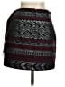 Express Graphic Burgundy Casual Skirt Size S - photo 2