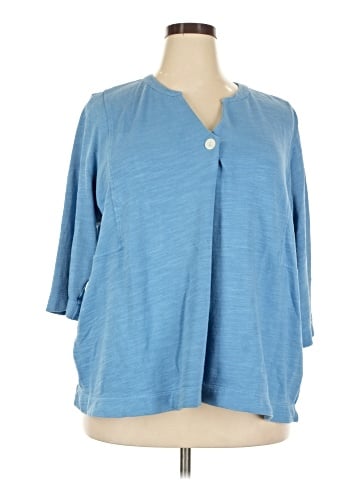Purejill 3/4 Sleeve Blouse (view 1)