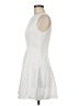 Unbranded Solid White Casual Dress Size M - photo 5