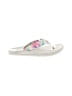 Chaco White Flip Flops Size 7 - photo 1