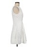 Unbranded Solid White Casual Dress Size M - photo 4