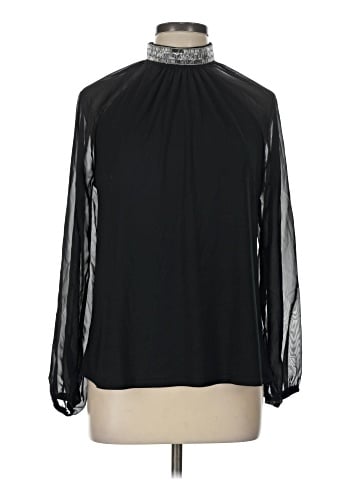 Cable & Gauge Long Sleeve Blouse (view 1)