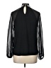 Cable & Gauge Black Long Sleeve Blouse Size L - photo 2