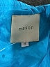 Mason 100% Silk Blue Cocktail Dress Size 6 - photo 7