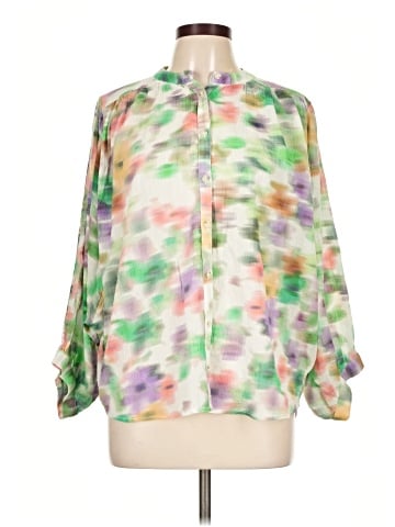 Pilcro Long Sleeve Blouse (view 1)