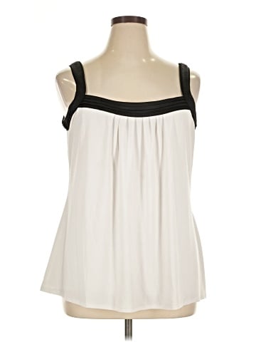 White House Black Market Sleeveless Blouse (view 1)