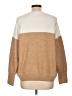 Vince Camuto Color Block Tan Pullover Sweater Size L - photo 2