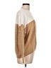 Vince Camuto Color Block Tan Pullover Sweater Size L - photo 4