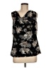 212 Collection Black Sleeveless Blouse Size M - photo 1