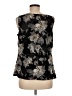 212 Collection Black Sleeveless Blouse Size M - photo 2