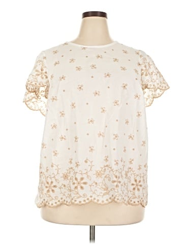Lane Bryant Short Sleeve Blouse (view 1)