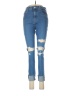 Levi's Color Block Blue Jeans Size 28 waist - photo 1