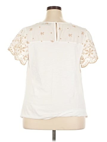 Lane Bryant Short Sleeve Blouse (view 2)