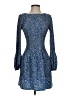 Maje Tweed Blue Cocktail Dress Size EU (FR) 36 / US 4 - photo 1