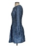 Maje Tweed Blue Cocktail Dress Size EU (FR) 36 / US 4 - photo 5
