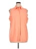 Athleta Orange Sleeveless Blouse Size XL - photo 1