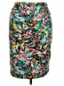 Lularoe Print Teal Casual Skirt Size XL - photo 2