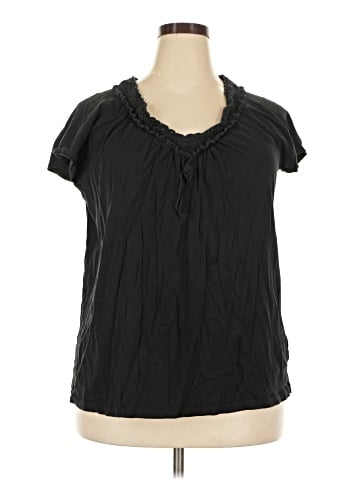 Jones New York Sport Short Sleeve Blouse (view 1)