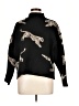 Shein 100% Polyester Animal Print Black Turtleneck Sweater Size L - photo 1