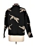 Shein 100% Polyester Animal Print Black Turtleneck Sweater Size L - photo 2