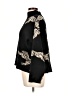 Shein 100% Polyester Animal Print Black Turtleneck Sweater Size L - photo 5