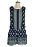 Artisan NY 100% Polyester Paisley Blue Romper Size 12 - photo 1